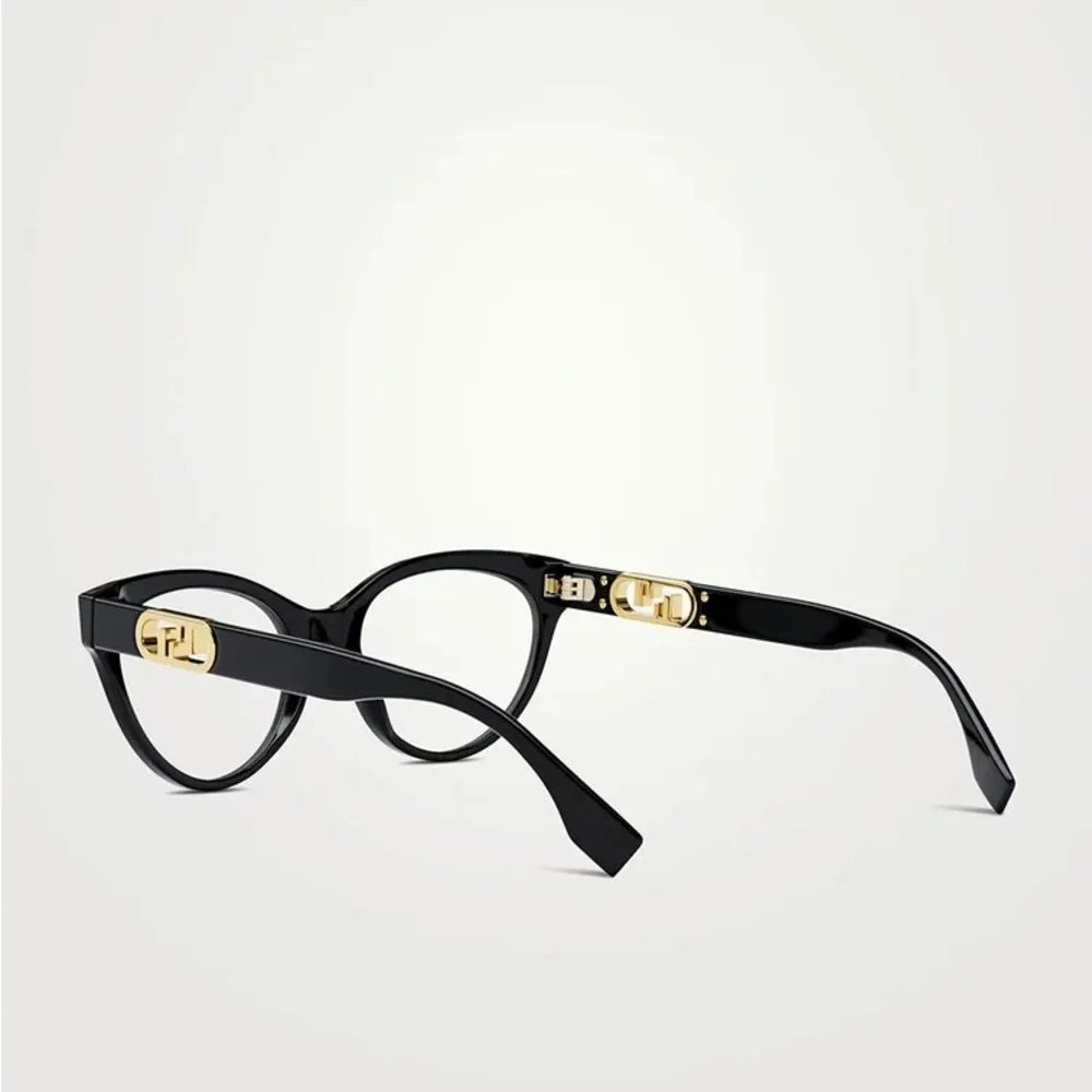 💯 - New - Authentic Fendi Demo Cat Eye Ladies Eyeglasses FE50026I 001 53